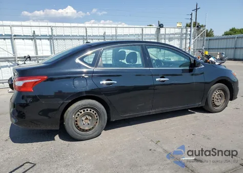 2016 Nissan Sentra S from USA, damaged, VIN 3N1AB7AP7GL644260